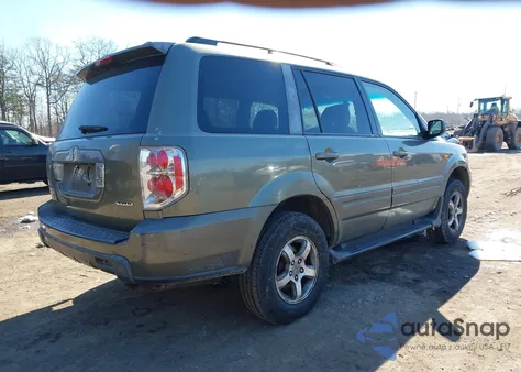 2008 Honda Pilot Ex-L z USA, uszkodzony, nr VIN 5FNYF185X8B029882